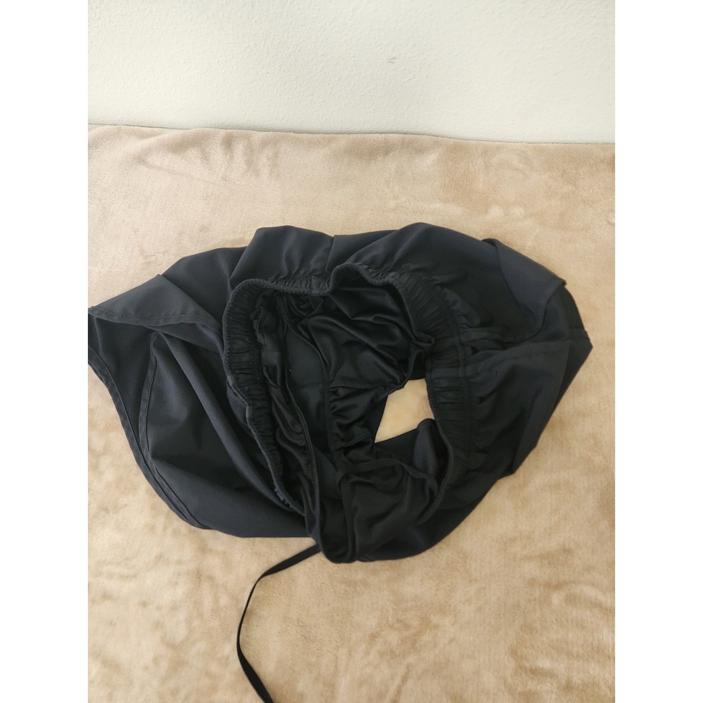 Nike Dri-FIT Womens Running Shorts Black Size Large Athletic Gym Workout L - Picture 7 of 8